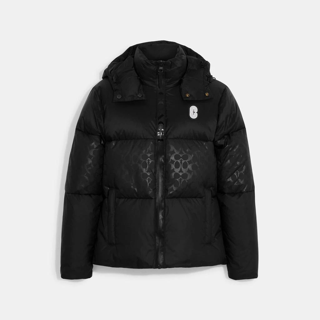 Coach Coach Outlet Colorblock Down Jacket 1