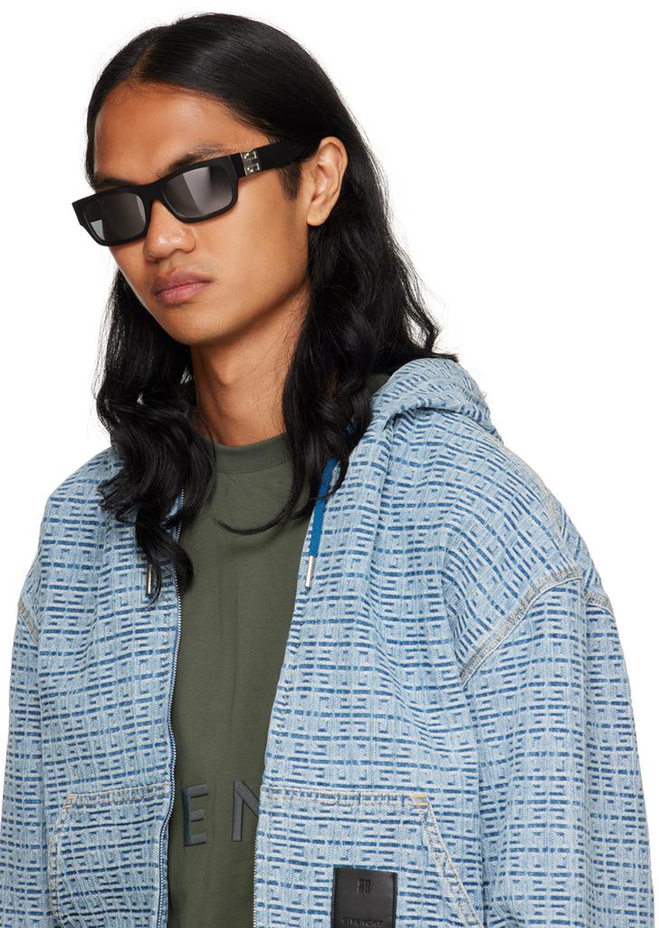 【関税込み】Givenchy ブラック 4G メガネ Givenchy 4G GV 40057 I 01A Square Sunglasses