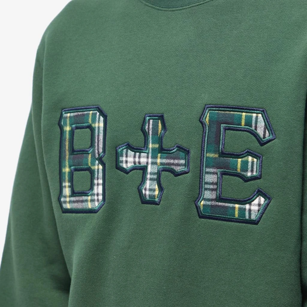 BEAMS PLUS END. x Beams Plus 'Ivy League' Patch Logo Crew Sweat 5