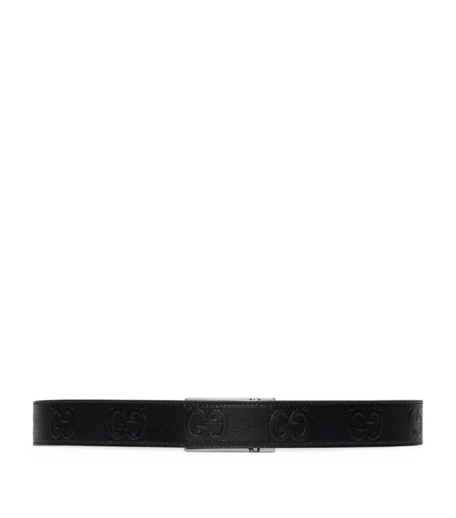 Gucci Leather GG Belt 2