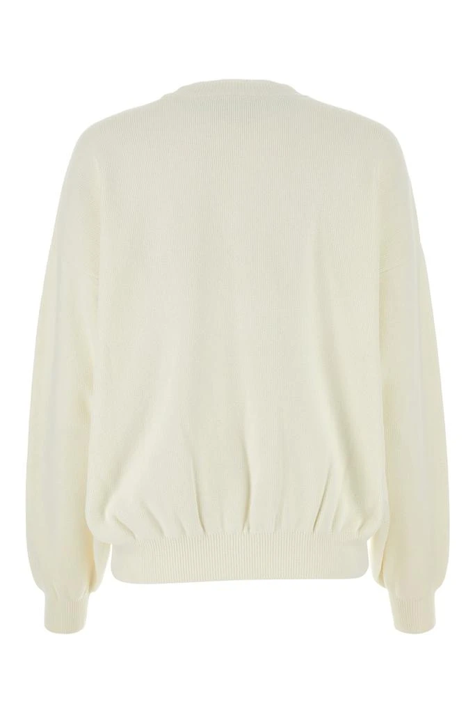 Alexander Wang Ivory stretch polyester blend sweater 2