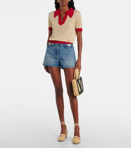 Valentino La Cruisette 75 espadrille wedges 3