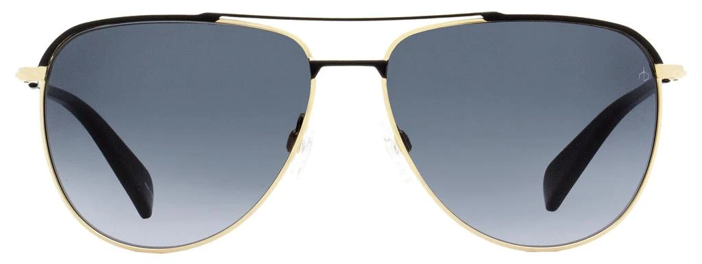 Rag & Bone Rag & Bone Unisex Aviator Sunglasses RNB1050GS RHL9O Gold/Black 59mm 2