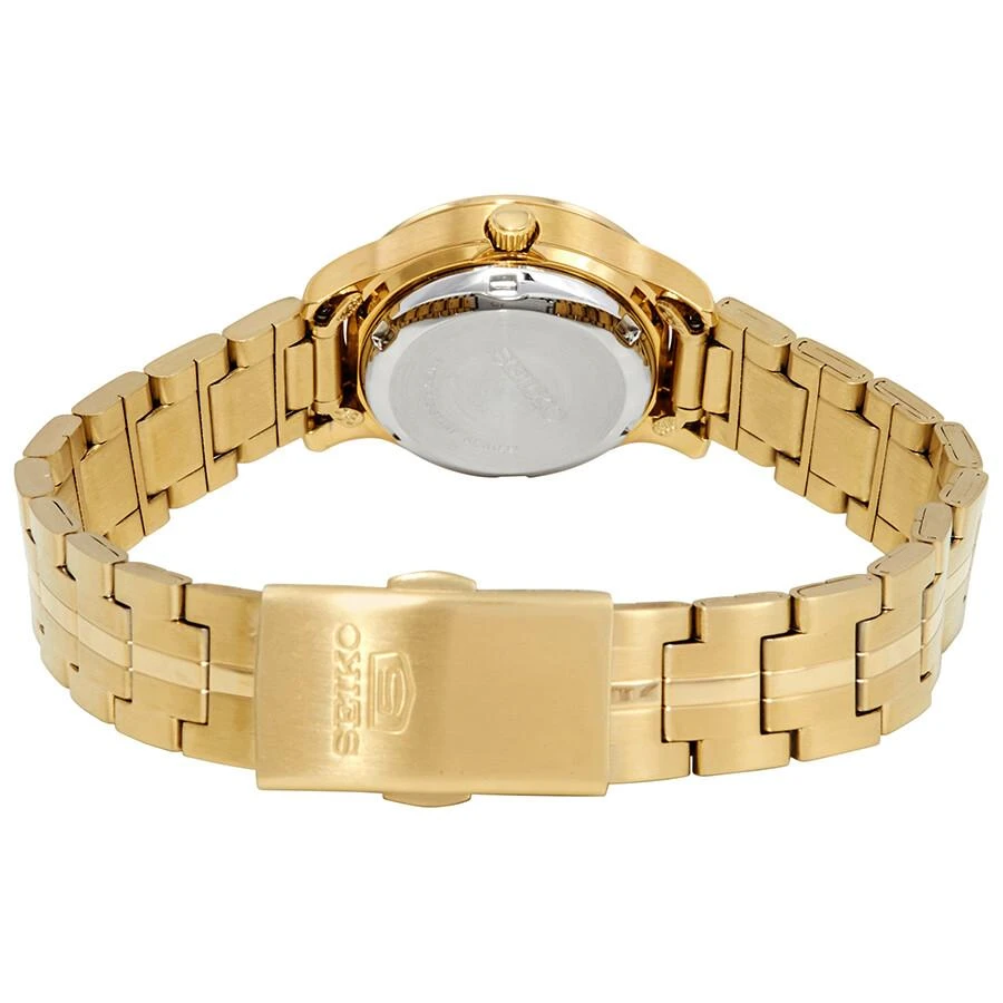 Seiko Series 5 Automatic Gold Dial Gold-tone Ladies Watch SYME02 3