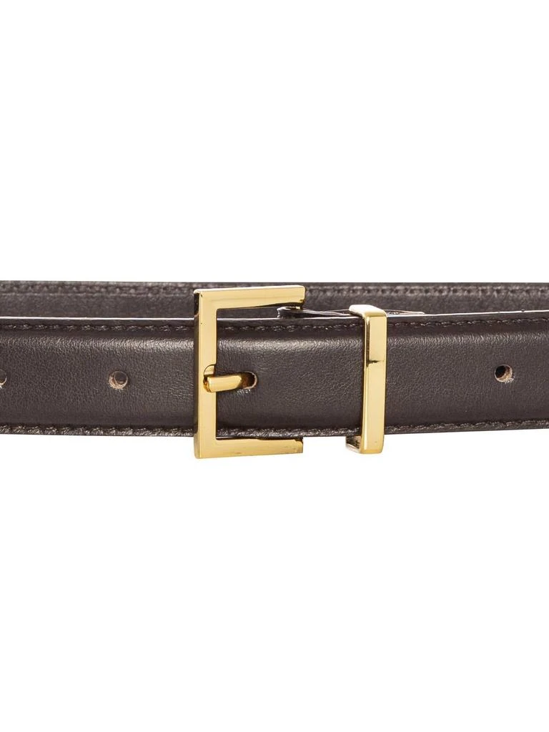 FRAME Frame - Women's Leather Square Buckle Belt 3