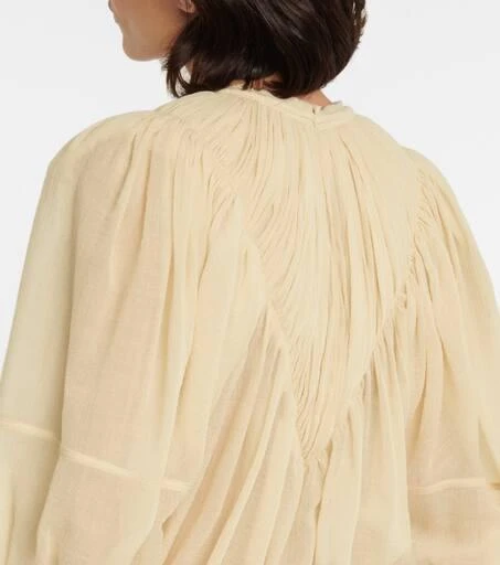 Chloé Pleated virgin wool top 5