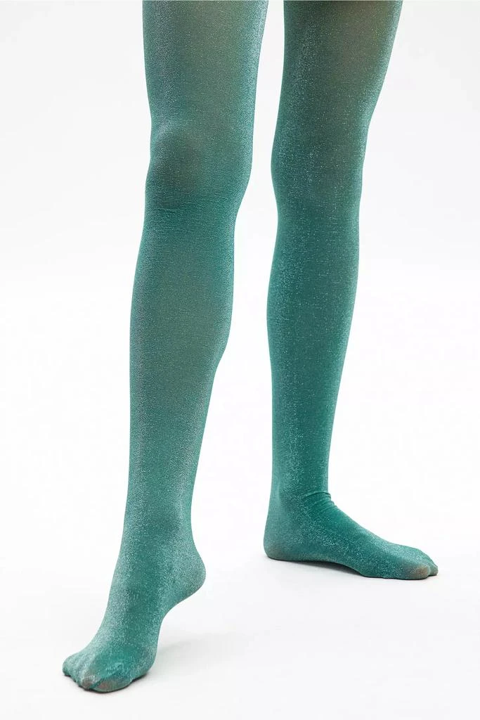 Urban Outfitters Metallic Shimmer Tights 2