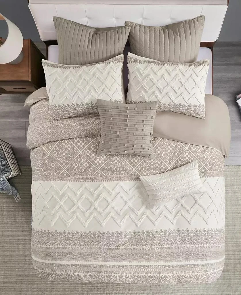 INK+IVY Mila Chenille 3-Pc. Comforter Set 8