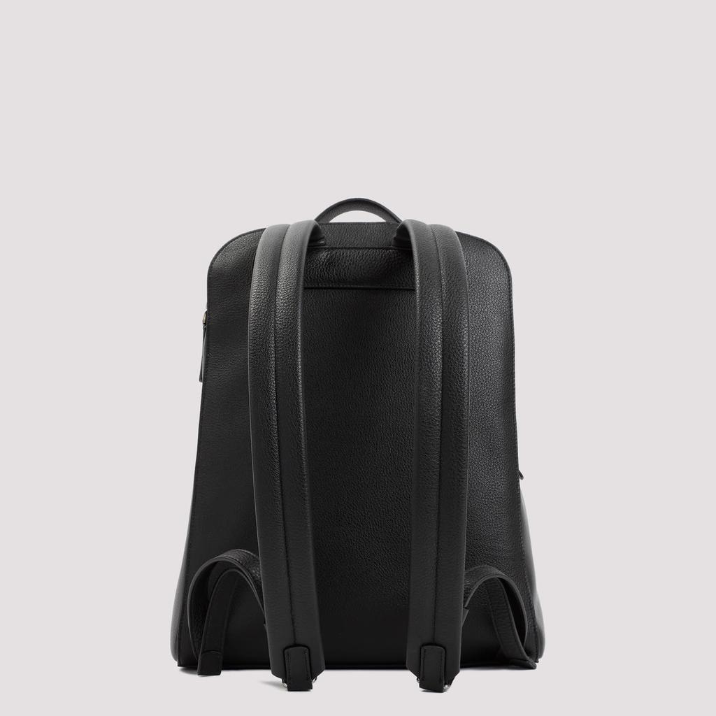 Giorgio Armani Grained Calf Leather Backpack