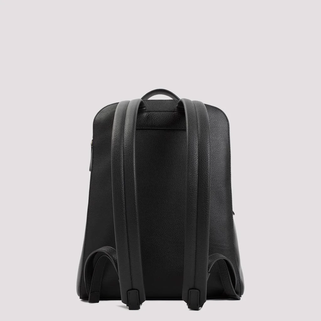 Giorgio Armani Grained Calf Leather Backpack 2