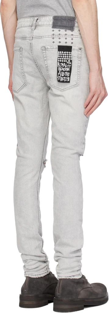 Ksubi Gray Van Winkle White Snow Jeans 3
