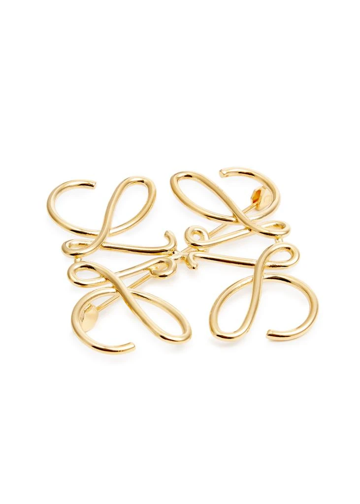 Loewe Anagram brooch 2