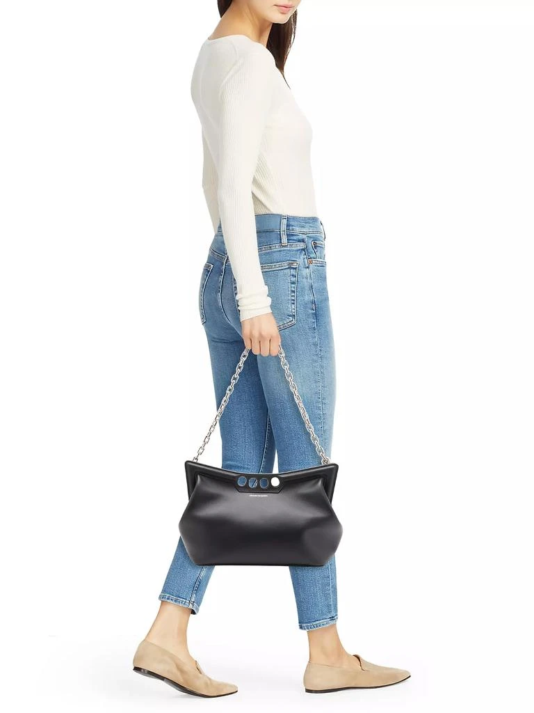 Alexander McQueen The Peak Leather Shoulder Bag 2