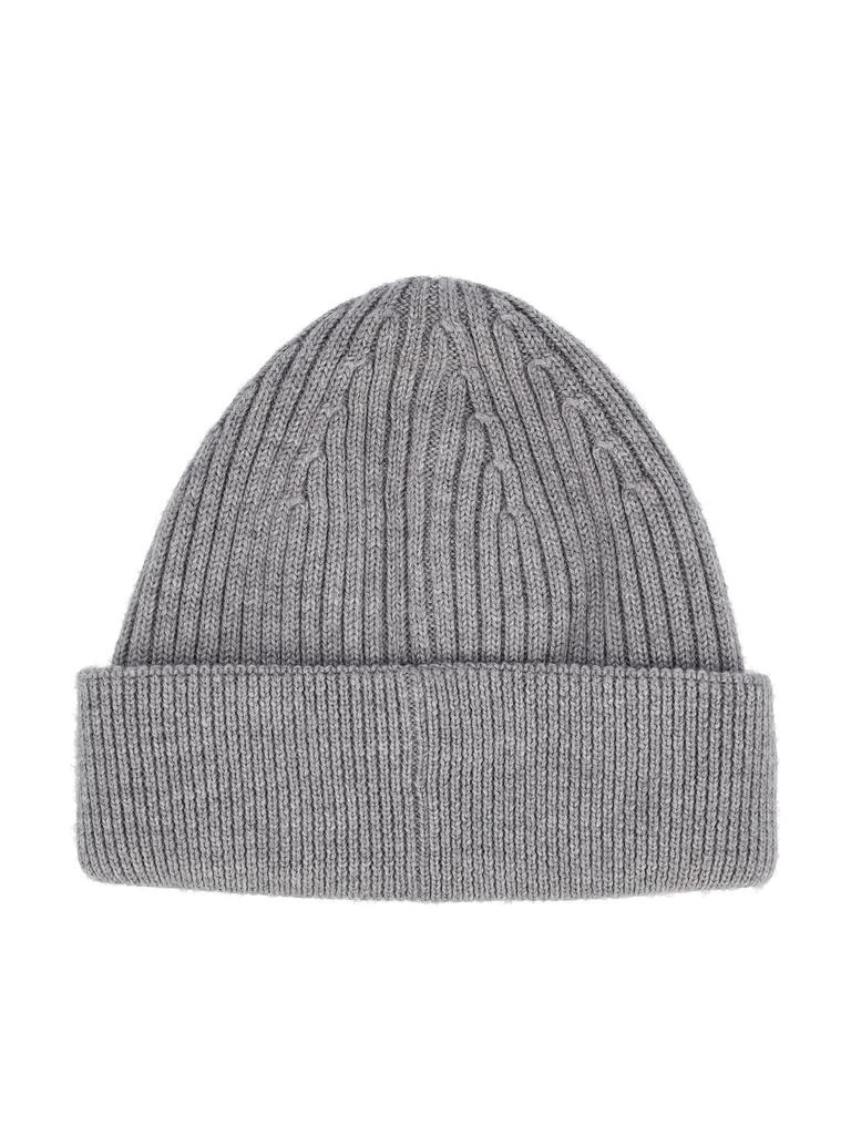 Loewe Knit Beanie Authentic and amazing Logo wool beanie in black - Loewe | Mytheresa main image 2