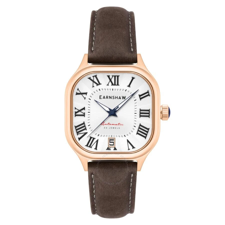 Thomas Earnshaw Coussin Automatic White Dial Men's Watch ES-8284-02 1