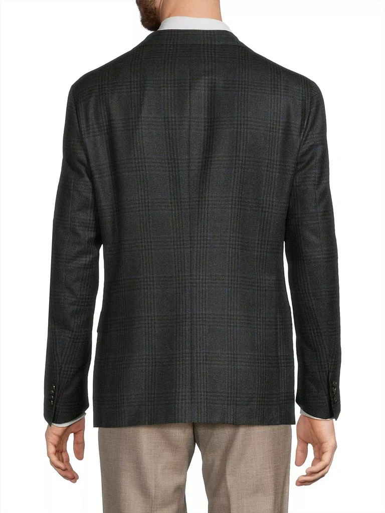 Corneliani Academy Plaid Wool Jacket 5