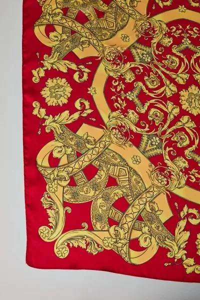 Urban Outfitters Gate Printed Silky Scarf 3