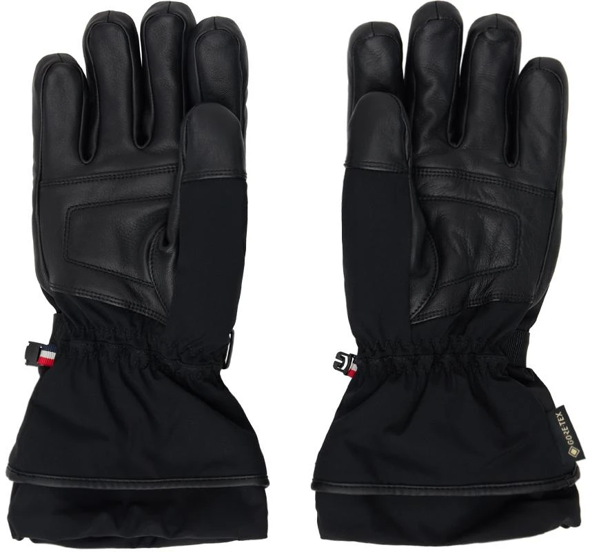 Moncler Black Padded Gloves 2