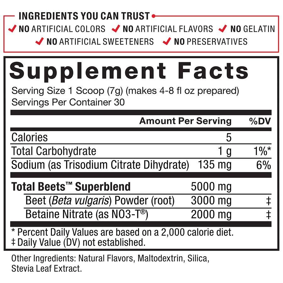 Force Factor Total Beets Powder 4