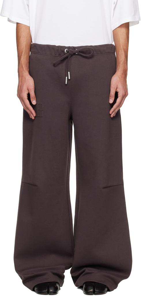 Jean Paul Gaultier Brown 'The Embossed Gaultier' Lounge Pants