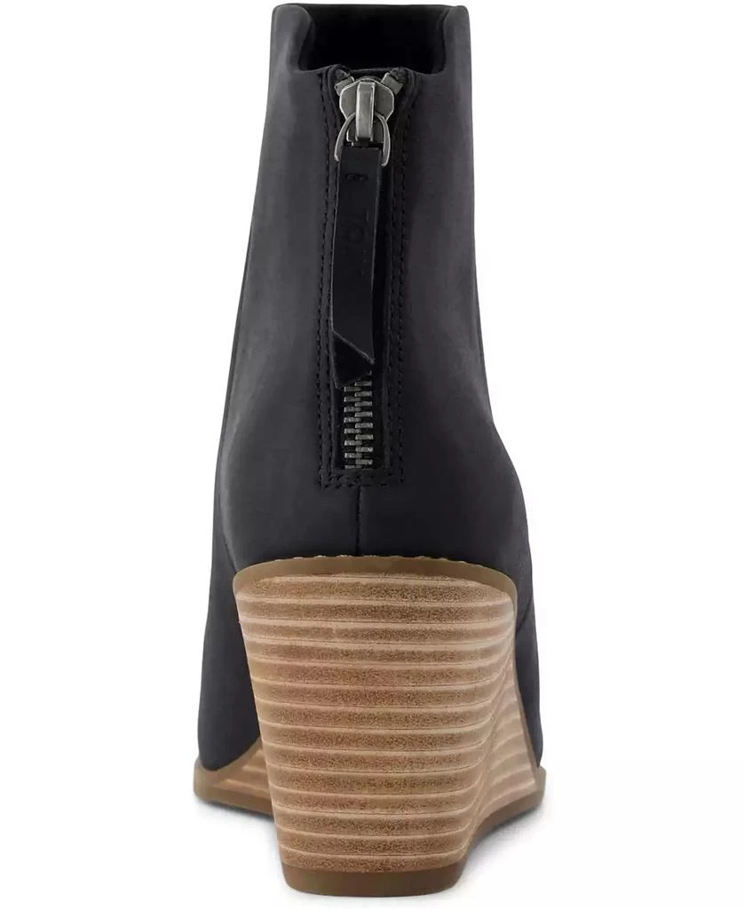 TOMS Women's Casey Wedge Booties 3