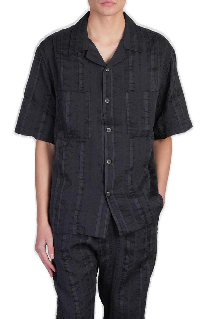 BARENA Short-sleeved Striped Shirt