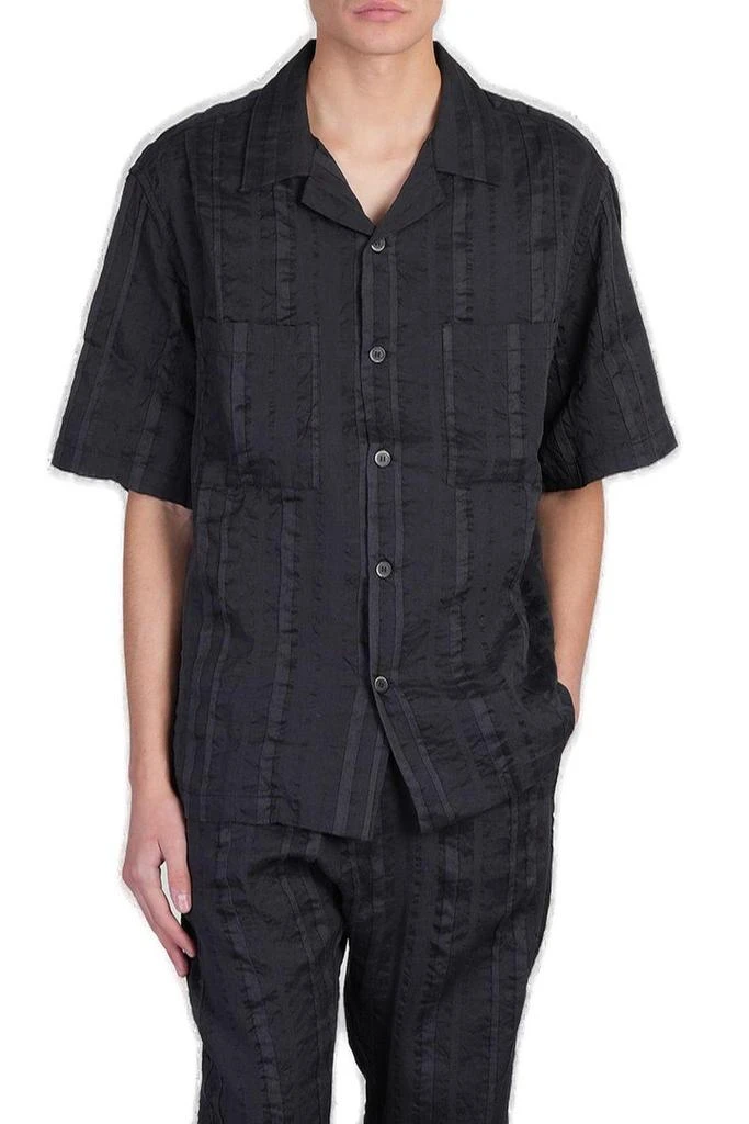 BARENA Short-sleeved Striped Shirt 1
