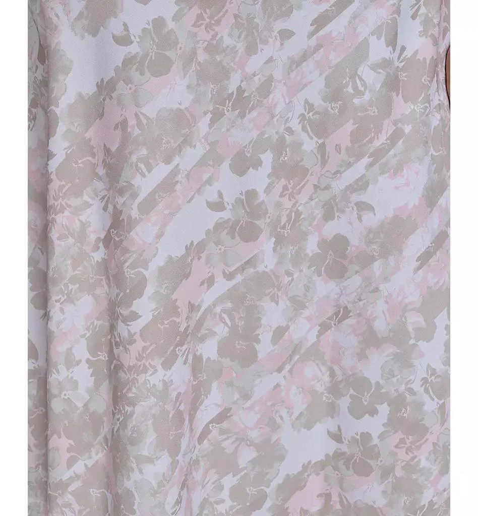 Calvin Klein Plus Size Printed Flutter-Sleeve Maxi Dress 6