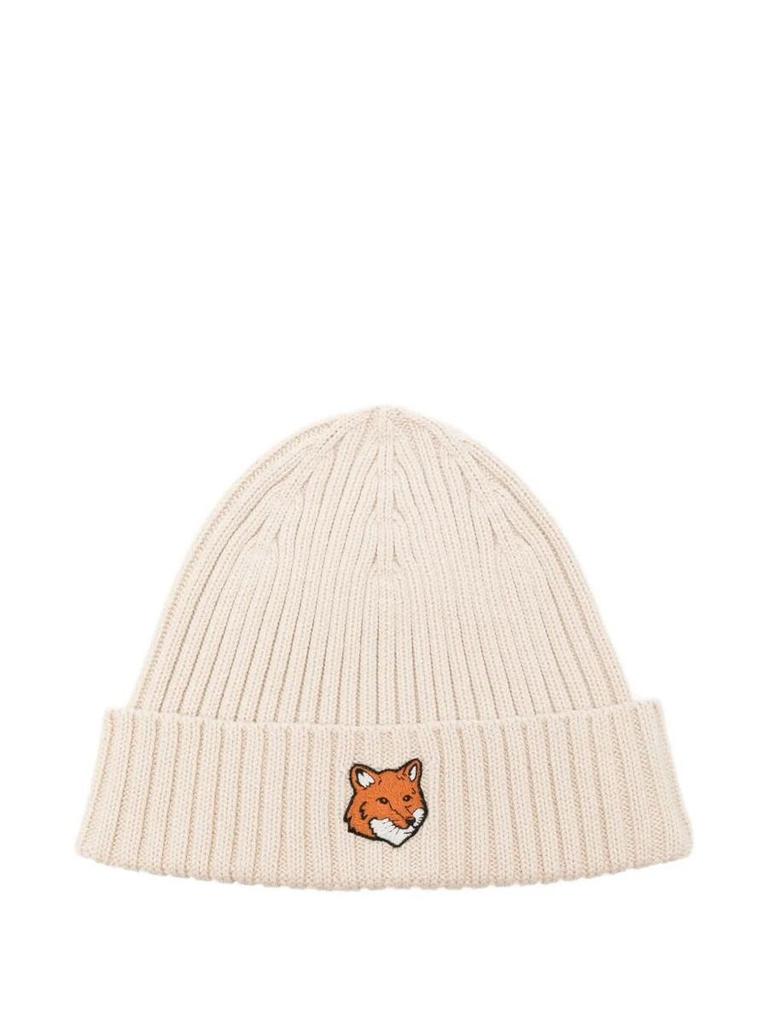 Shop Bold Fox Head Leather Patch 6P Cap on Sale at