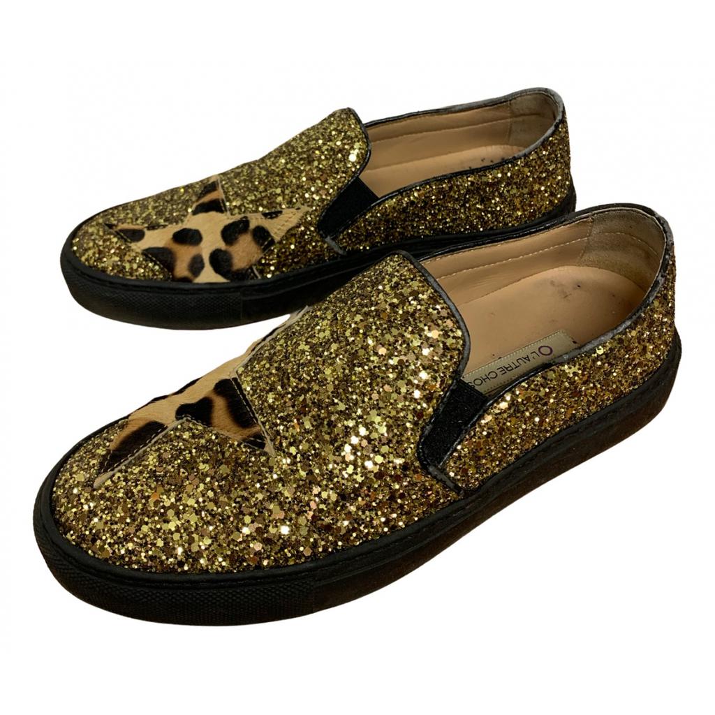 L'AUTRE CHOSE L'Autre Chose Leather flats