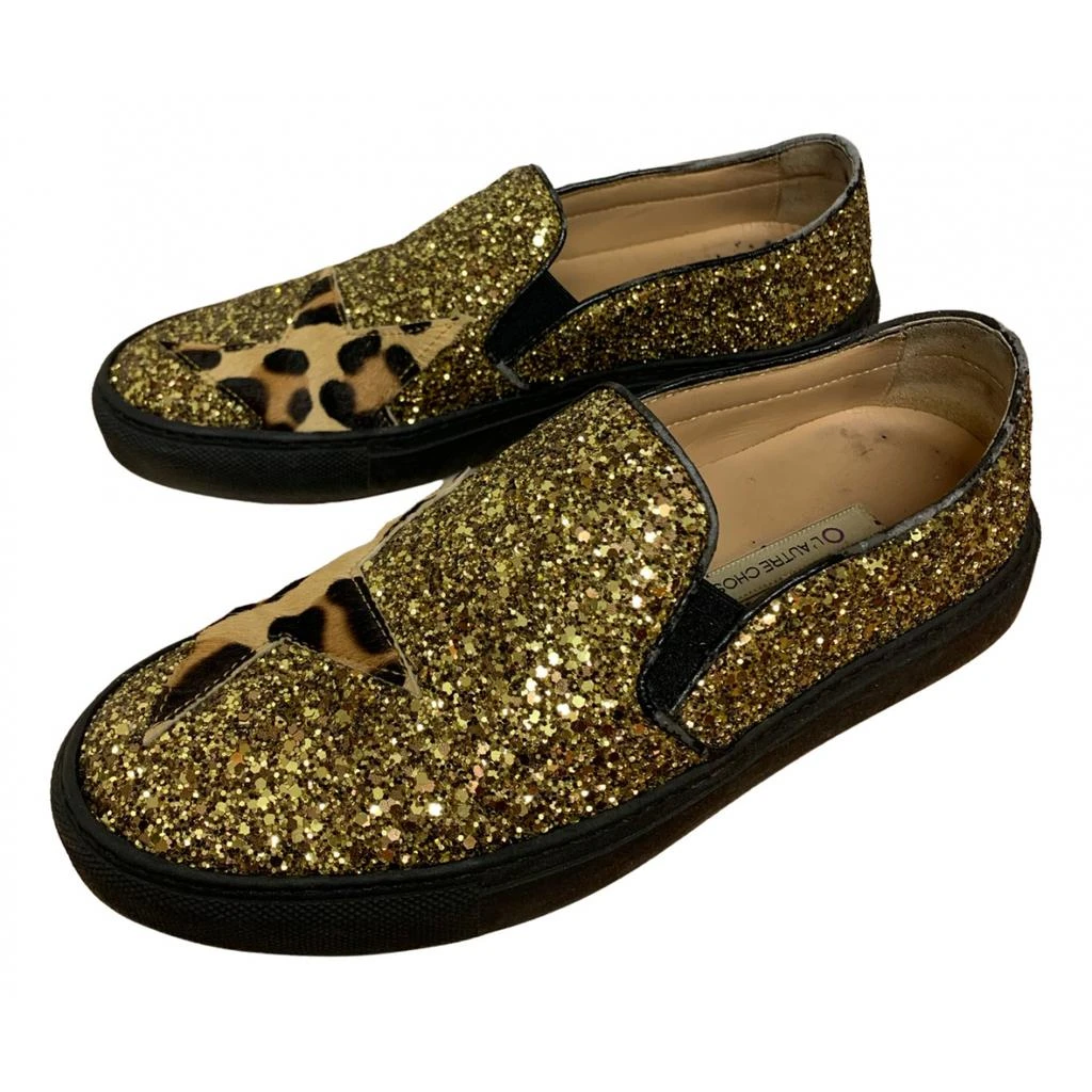 L'AUTRE CHOSE L'Autre Chose Leather flats 1