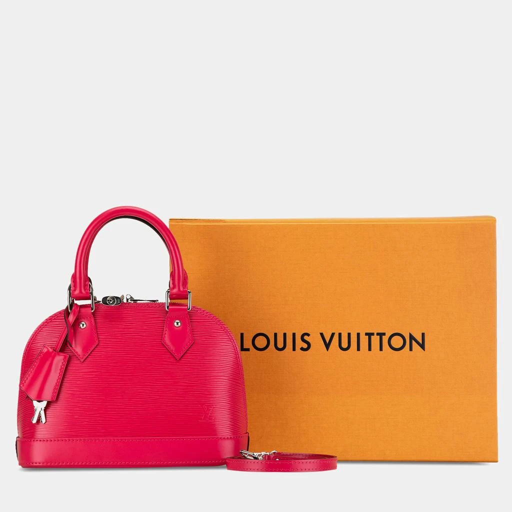 Louis Vuitton Louis Vuitton Red Epi Leather Alma BB Shoulder Bag 10