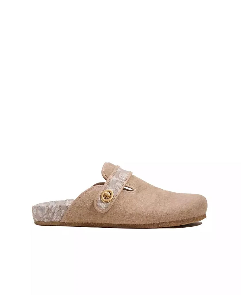 Coach Men's Signature Jacquard Slip On Clog Shoes 2