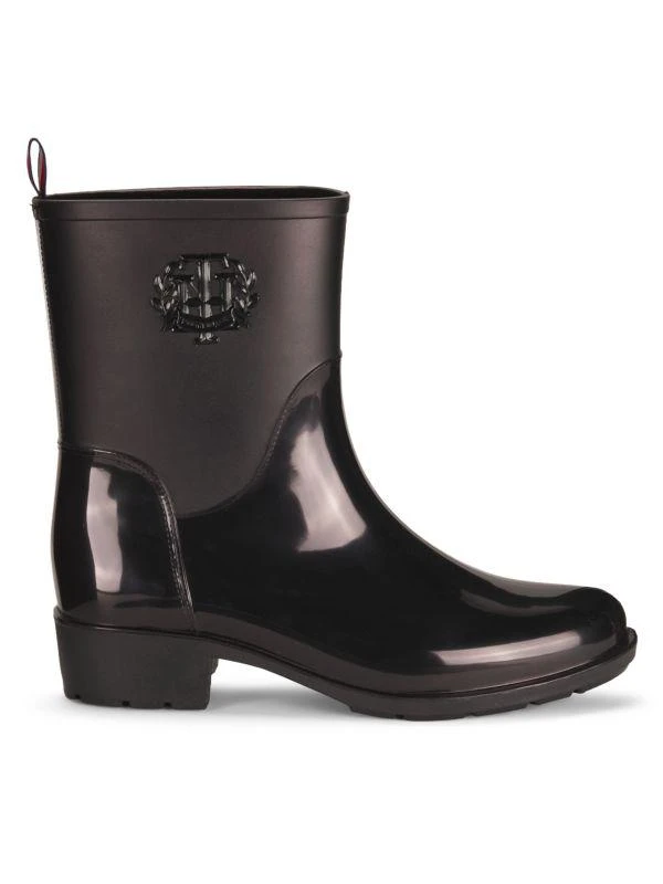 Tommy Hilfiger Kraig 35MM Embossed Logo Rain Boots 1