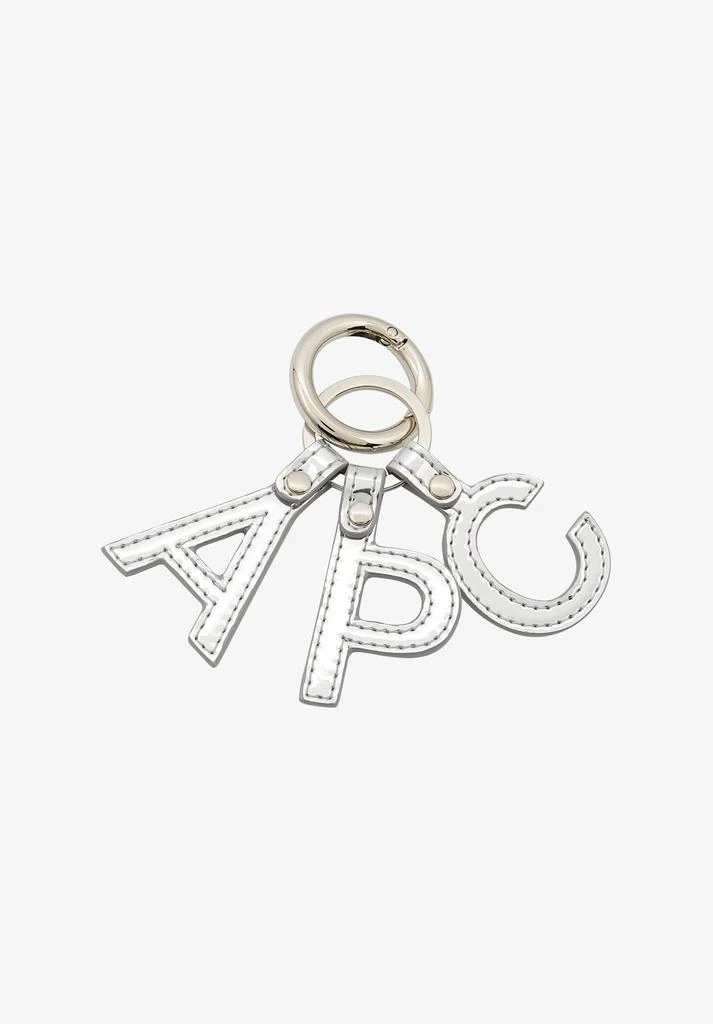 APC A.P.C. letters key ring