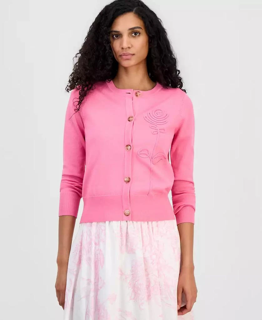 Never Fully Dressed Never Fully Dressed embroidered cardigan in pink -  Women's Cardigans - Compare Prices from 7+ Stores - Free Shipping -  BeyondStyle