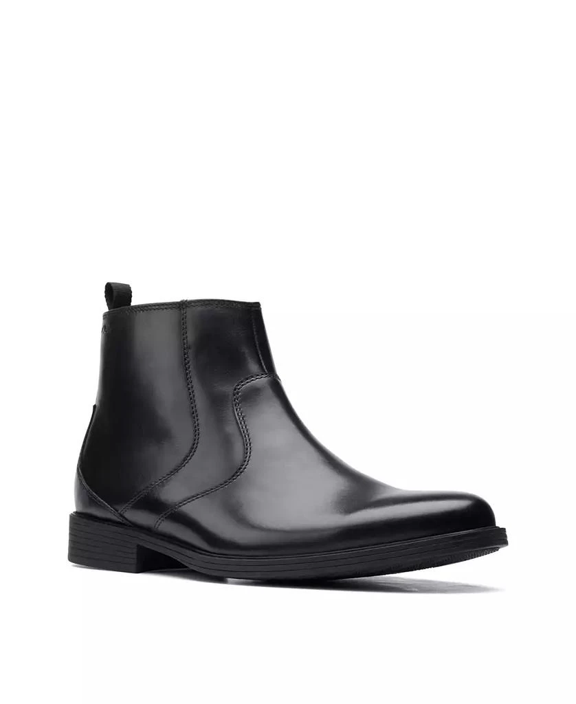 Clarks Men's Whiddon Leather Zip Boot 1