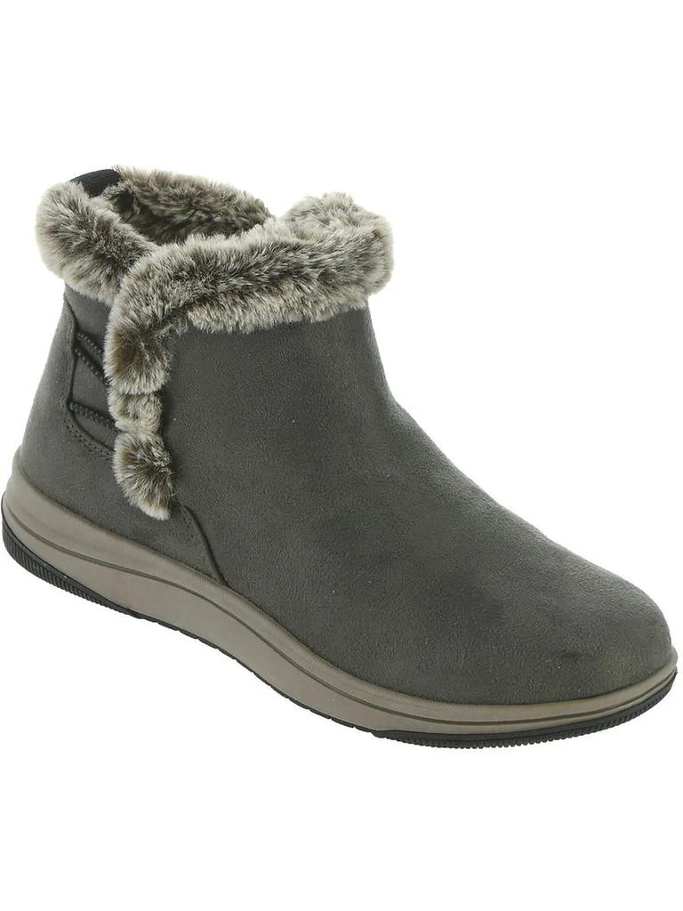 Clarks Breeze Fur Womens Pull-on Casual Ankle Boots 4
