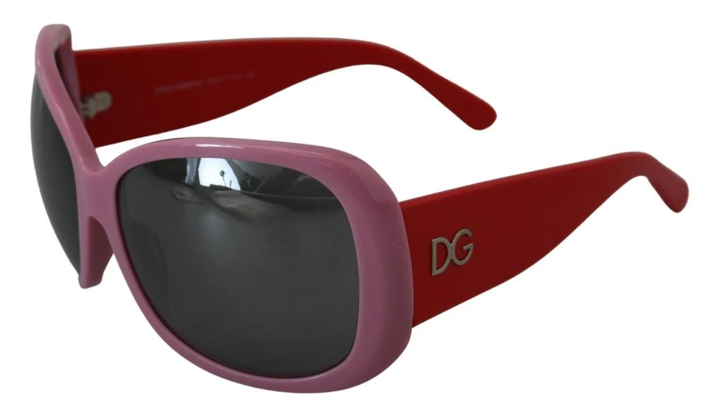 Dolce & Gabbana Dolce & Gabbana Pink Red Plastic Frame Oversized DG4033 Sunglasses 3