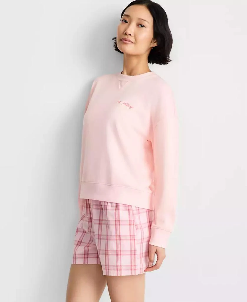 State of Day Women
s French Terry Crewneck Sweatshirt, Macy
s Exclusive 6