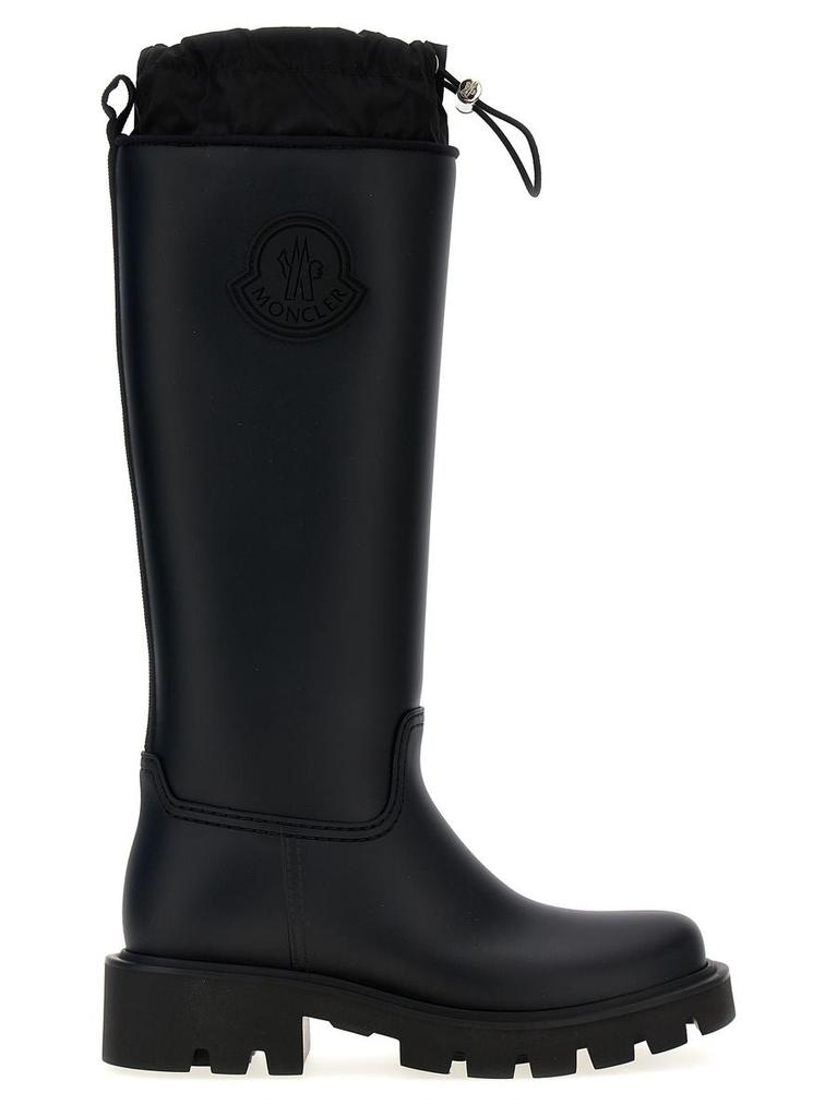 MONCLERモンクレールMisty Logo Round Toe Rain Bootsブーツ Moncler Moncler Misty Round-Toe Rain Boots - Rain Boots