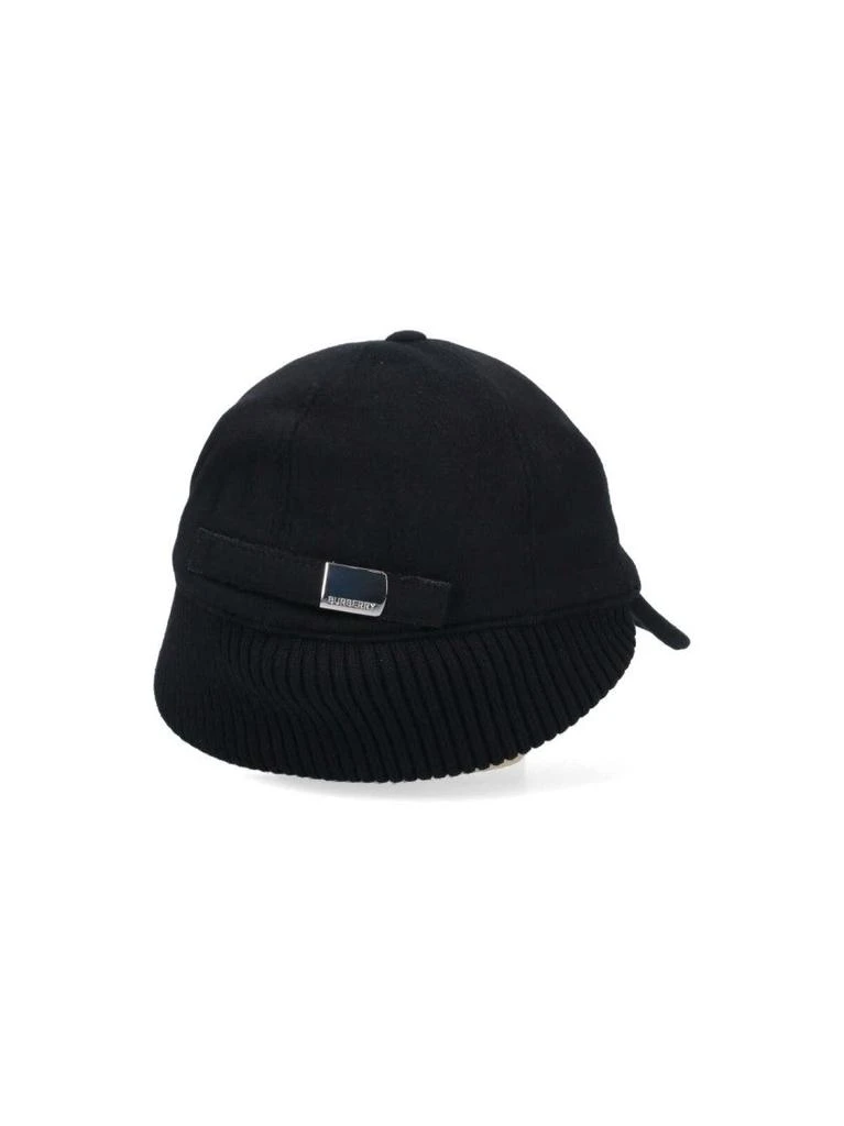 Burberry Logo Baseball Cap – Black 2