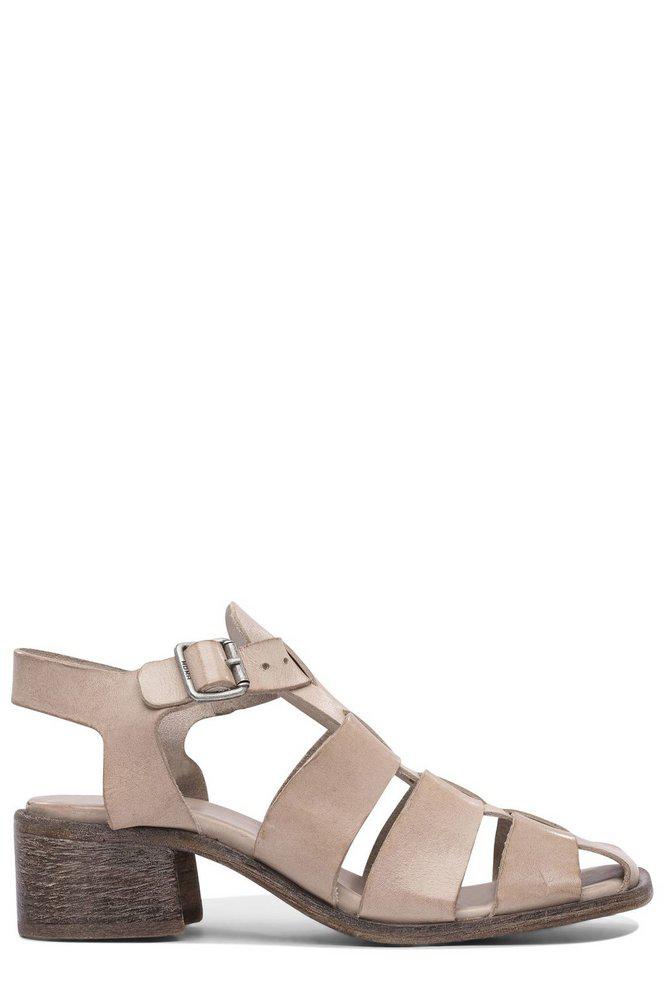 MOMA Moma Strappy Block Heel Sandals