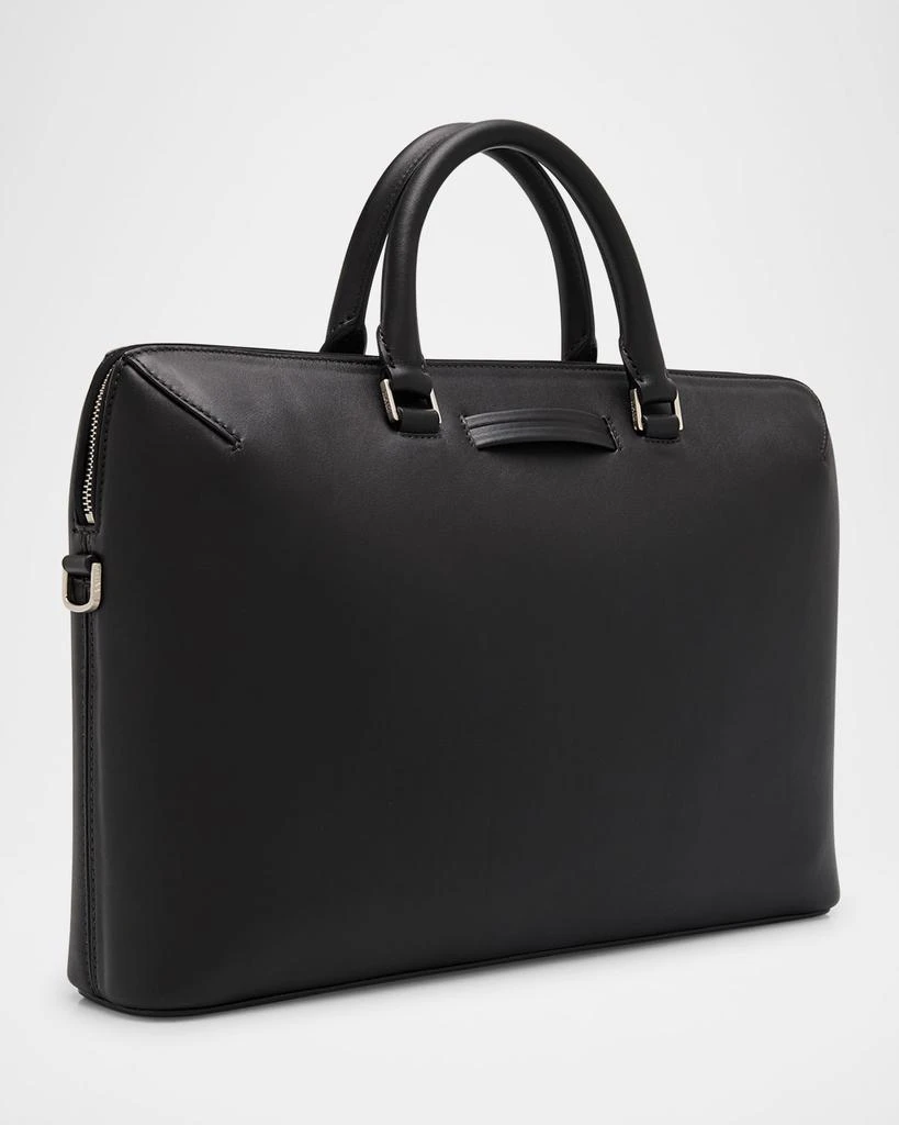 Zegna Men
s Leather Business Briefcase 3