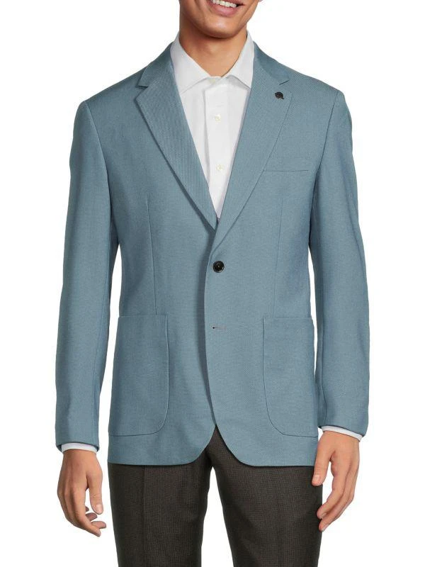 Tom Baine Performance Birdseye Notch Lapel Sport Coat 1