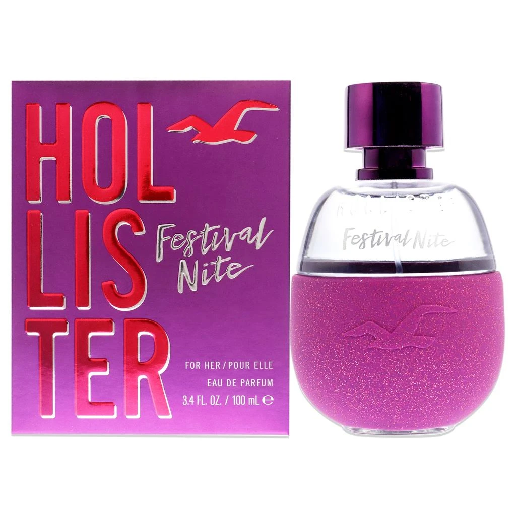 HOLLISTER Festival Nite by  for Women - 3.4 oz EDP Spray 1