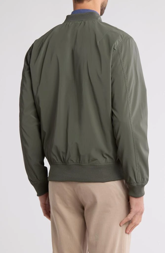 DENIM AND FLOWER Nylon Bomber Jacket 2