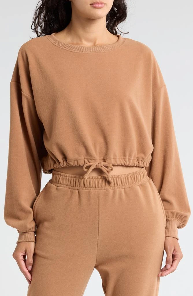 Abound Cozy Time Drawstring Hem Sweater 1