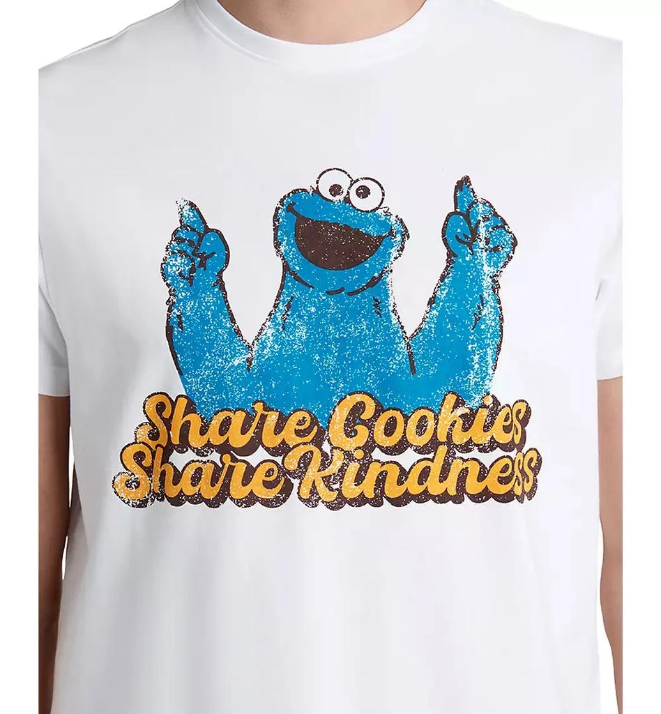 Kenneth Cole X Sesame Street Men's Slim Fit Cookie Monster T-Shirt 3