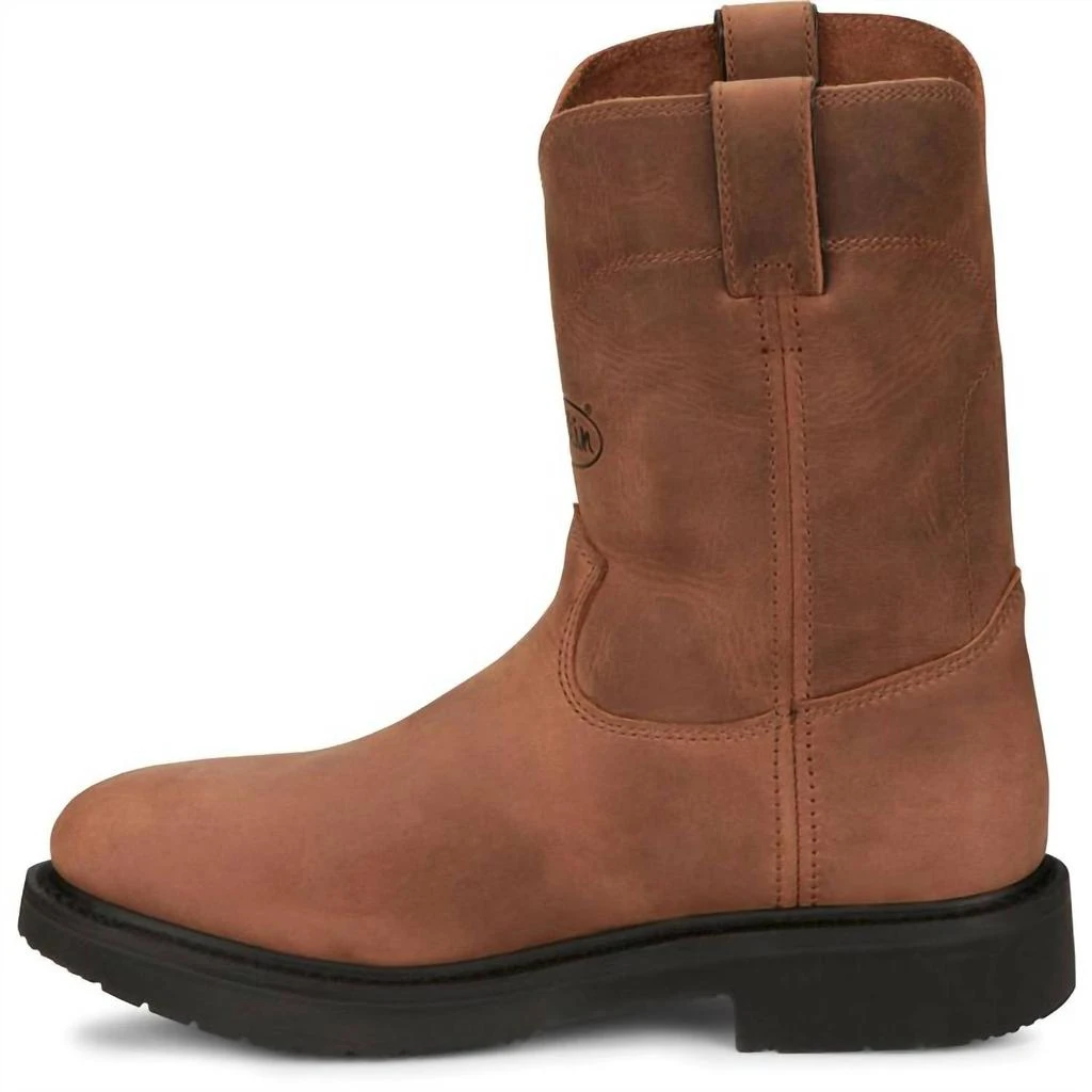 Justin MEN'S ROUND-UP 10” ROUND TOE - EEE WIDTH 6